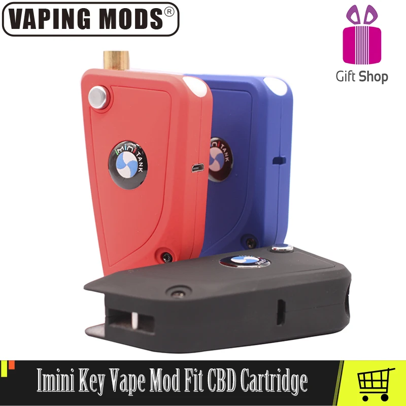 IMINI ключ Vape Box 650 мАч батарея Preheat Porta Box Mod для 510 картридж CBD Pods переменное напряжение Автомобильный ключ мод Vape Mods