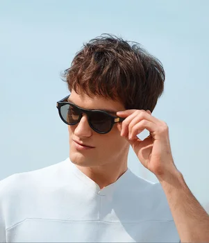 

Bone Conduction Bluetooth Headphone Smart Sport Sunglasses Wireless Stereo Music Earphones Sports Headset for Safe Running Hike