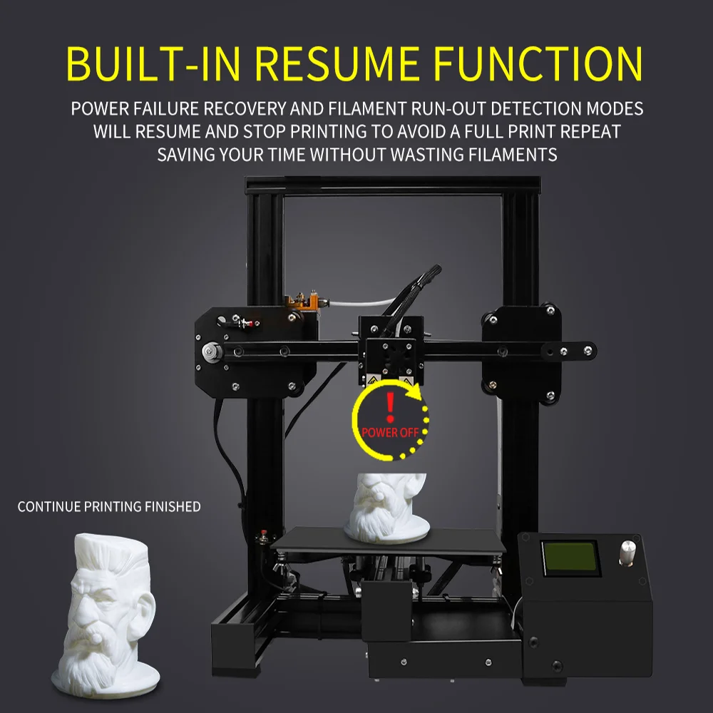 YDM I3 PLA нити 3d принтер сенсорный экран 3d принтер DIY Набор большого размера 220*220*250 мм с печатью для повторной печати 3D Drucker