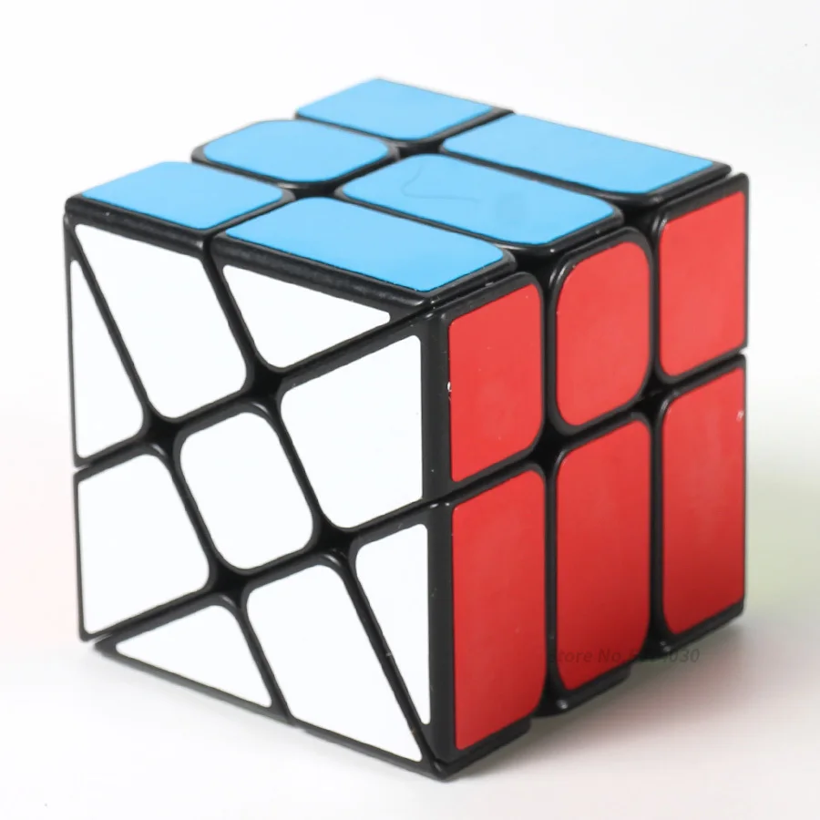 YongJun куб-мельница 3x3x3 волшебный куб скоростной куб матовая поверхность 3x3x3 черный корпус кубика профессиональная развивающая игрушка