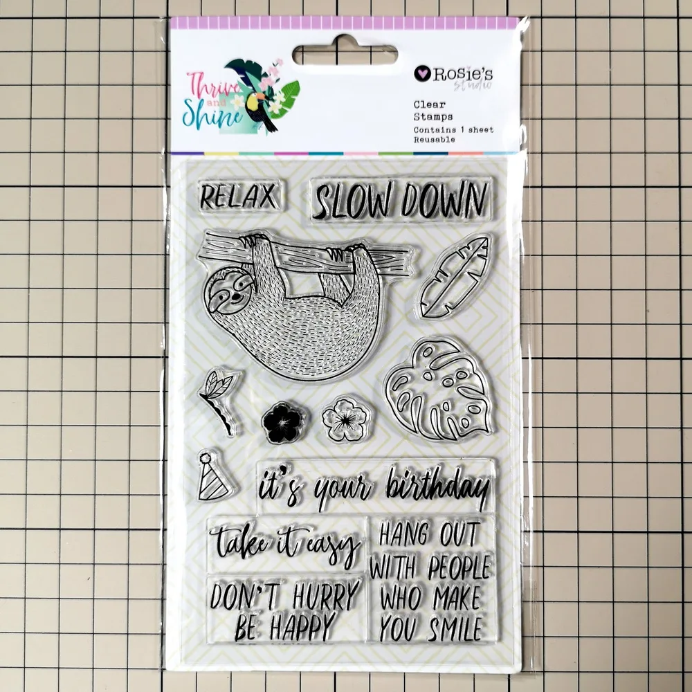 

CRZCrafter Clear Stamps Scrapbooking Card making Journal decoration embellishments