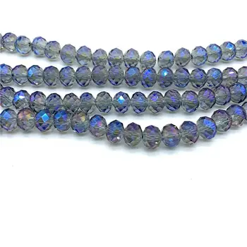 

1 strand 2X3mm/3X4mm/4X6mm/6X8mm Crystal Rondelle Beads Glass Beads for Jewelry Making Jewelry beads for jewelry making