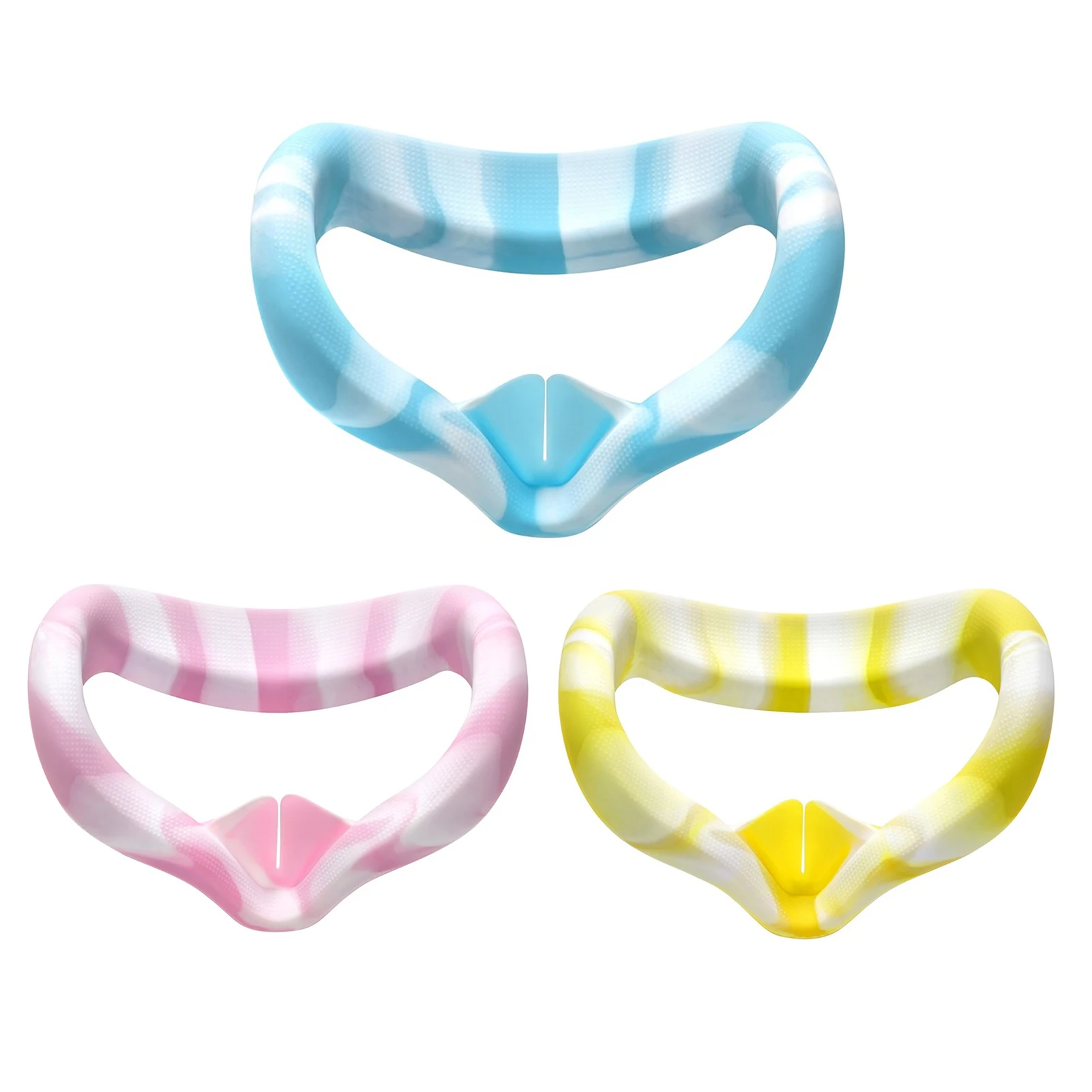 Almohadillas faciales de repuesto para Oculus Quest 2, soporte protector, alfombrilla para los ojos, accesorios para Oculus Quest 2 VR, novedad