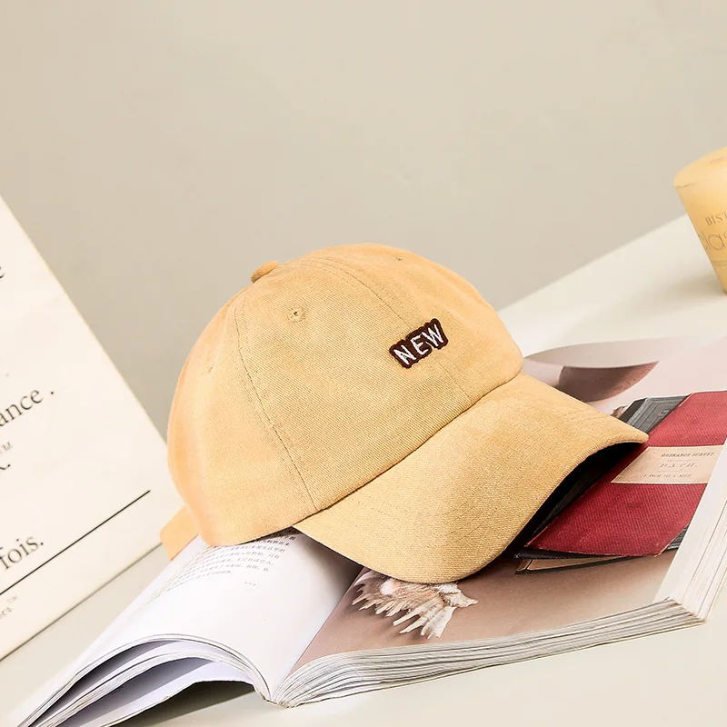 

INS Hat Women's Spring And Summer Couples Casual Versatile Soft Top Baseball Cap Men's Korean-style Lettered Embroidered Washing
