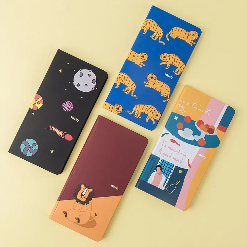 

animal notebook Kawaii planner Creative agenda 2020 bullet journal caderno sketchbook diary cuadernos papelaria notebooks