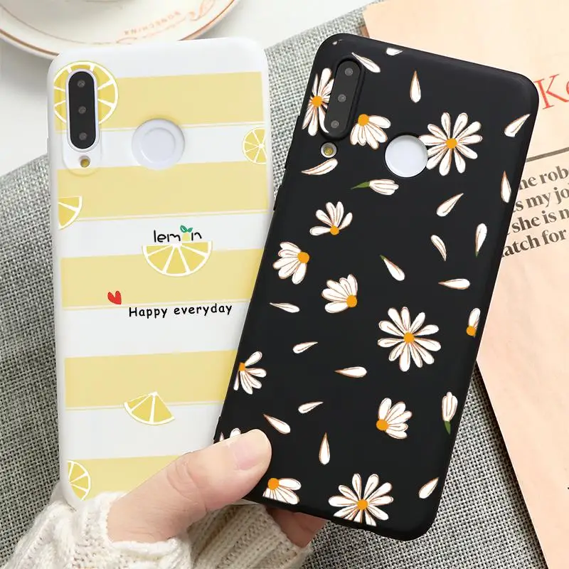 Чехол Daisy Flower для Huawei Y8s Y5p Y6p Y7p P Smart 2020 2019 S P30 P20 P40 Lite E Honor 10i 10 20 Pro 9A 9 9C мягкий чехол |