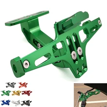 Для Ducati 400 620 MONSTER M400 M600 M620 Универсальный CNC мотоциклетный задний номерной знак держатель и регулируемый угол лицензии