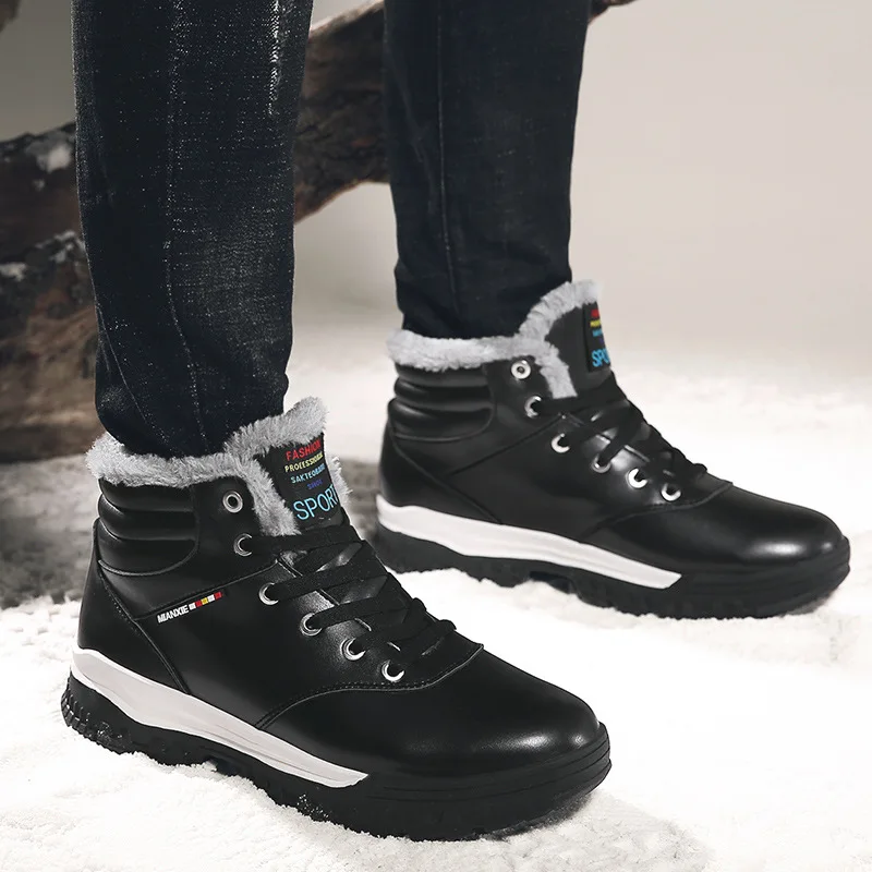 

39-48 boots winter Non-Slip Comfortable warm 2019 men snow boots #NXy766