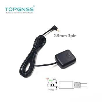 TOPGNSS 車ジャックイヤホン 2.5 ミリメートル 3PIN GPS チップ設計 GPS マウス gps アンテナ gps 受信機