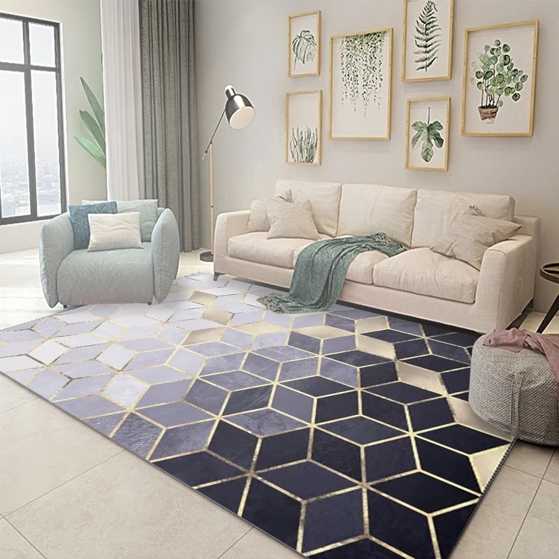 Простой современный коврик для прихожей, гостиной, чайного столика, дивана, ковра, прикроватного матраса, домашний прямоугольный матрас