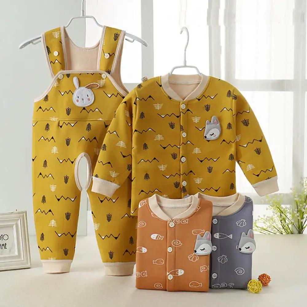 13 Осенне-зимний комплект одежды для новорожденных; Комбинезон для маленьких девочек; комбинезон с героями мультфильмов; одежда для малышей; модная теплая одежда из плотного бархата - Цвет: 13