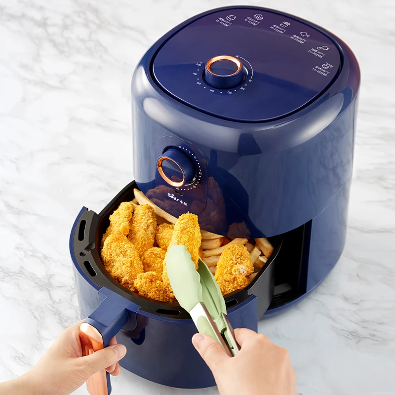 3.5L 1400W Friggitrice Ad Aria Senza Olio Salute Friggitrice Fornello Forno 360 ° Cottura Elettrodomestici Da Cucina Multifunzione Airfryer Portatile