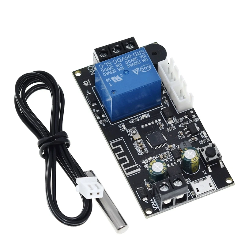 XY-WFT1 Ferngesteuerter WLAN-Thermostat Hochpräzises Temperaturregler-Modul Kühlung und Heizung APP-Temperaturerfassung – Detail 13