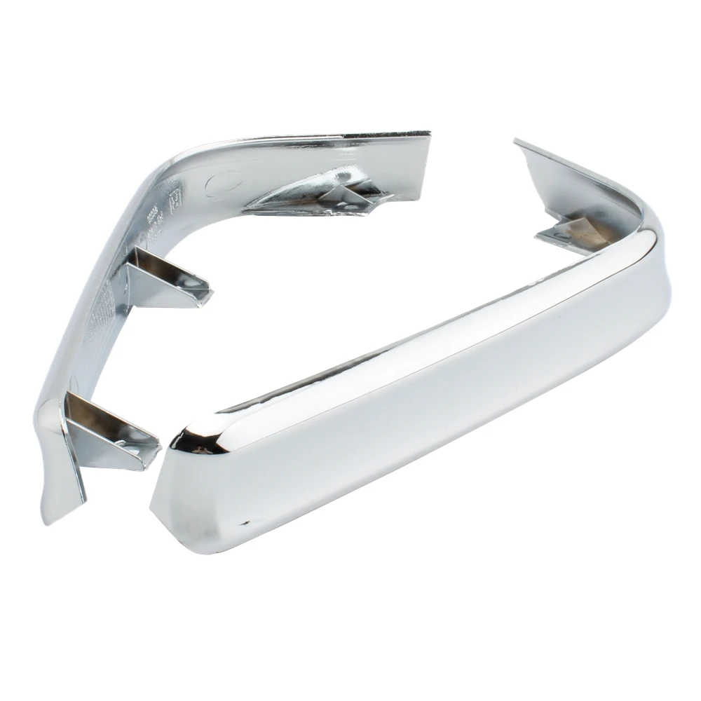 1 Pair Trunk Lower Saddlebag Side Fairings Bent Trims Cover For Honda Goldwing GL1800 2001-2011 ABS Chrome motorcycle accessories motorcycle fairing