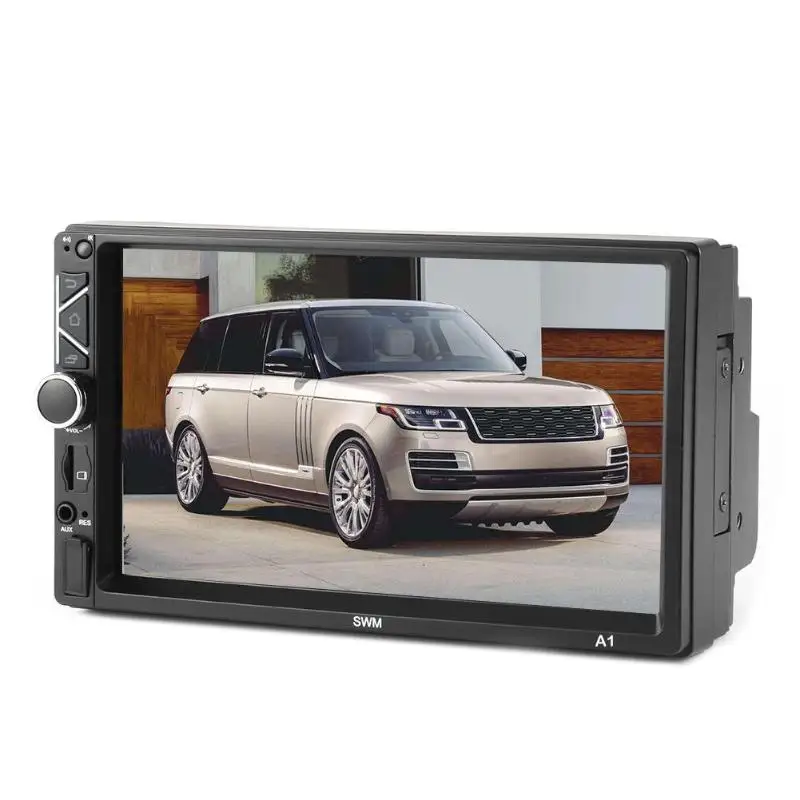 A3 7 дюймов 2 DIN 1G+ 16G сенсорный экран Android 8,1 автомобиль в тире стерео Bluetooth 4,0 Зеркало Ссылка WiFi FM радио gps навигация MP5