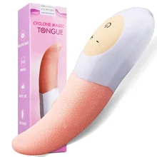 Женское устройство для мастурбации массажный вибратор модель язык секс-товары для взрослых
