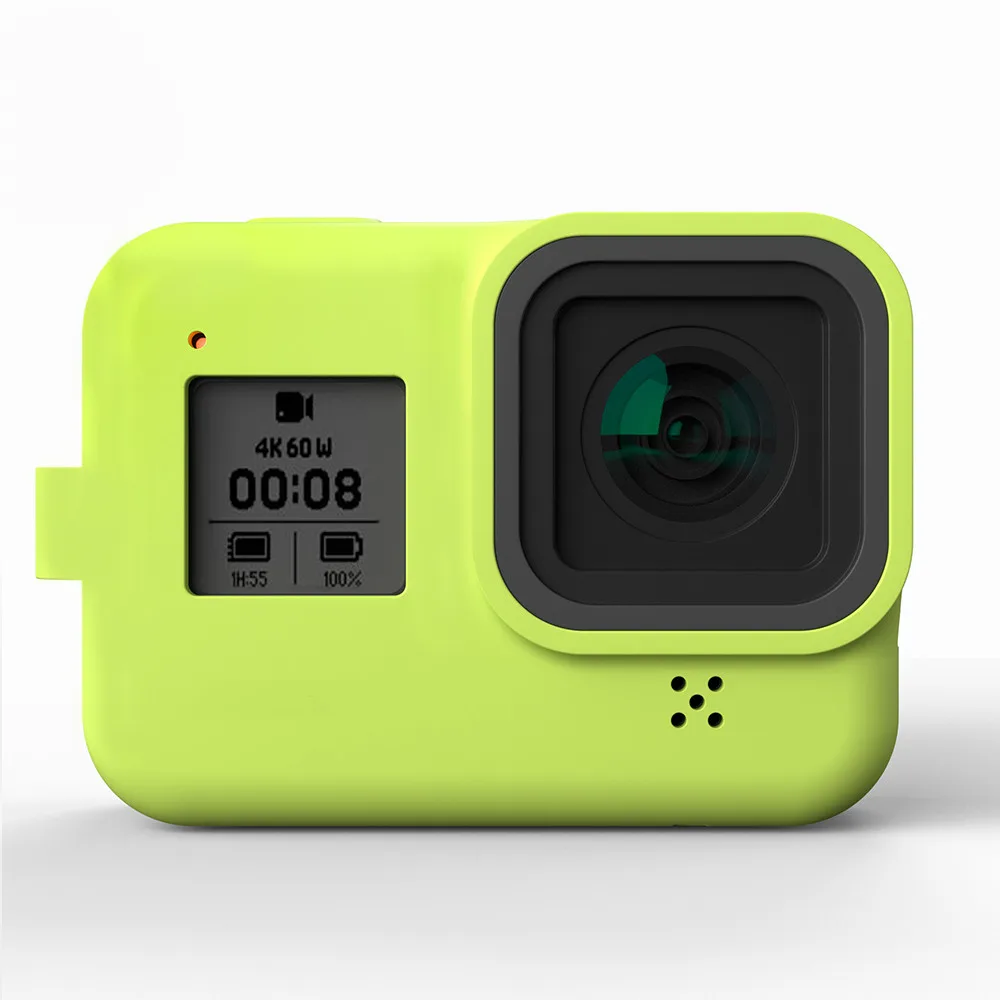 Для Gopro Hero 8 мягкий силиконовый корпус чехол силиконовый защитный полный чехол для Gopro Hero 8 экшн-аксессуар для камеры