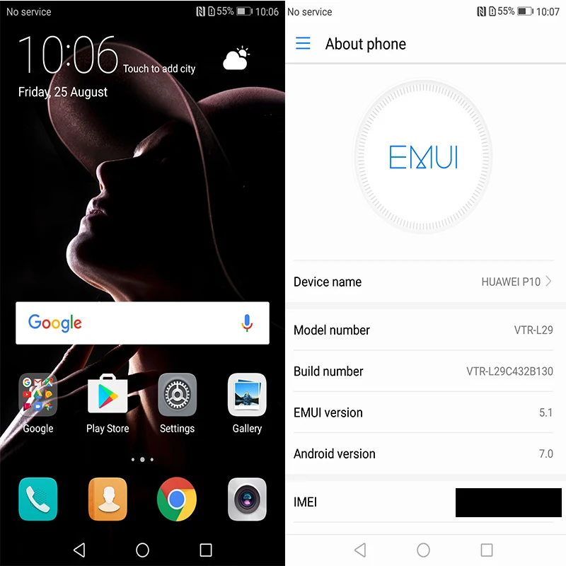 Акция! глобальная прошивка 5,1 дюймов huawei P10 VTR-L29 мобильный телефон 5," FHD 1920X1080 4 ГБ ОЗУ 64 Гб ПЗУ 20.0MP отпечаток пальца NFC p 10