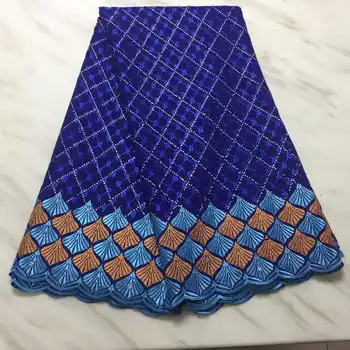 

High Quality Swiss Voile Laces In Switzerland Cotton African Cotton Lace Fabric Nigerian Man Voile Lace 5Yards