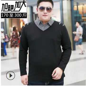Мужская рубашка поло размера плюс 6xl 7xl 9xl, свободная Мужская Повседневная рубашка с длинным рукавом, рубашки с воротником, верхняя одежда, брендовая мужская одежда s - Цвет: 2