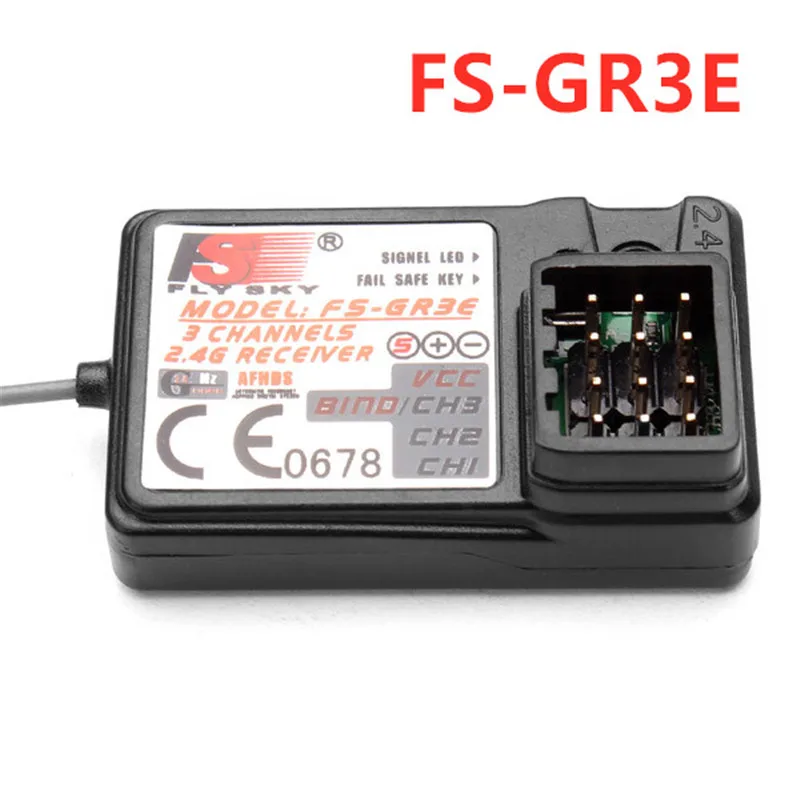 Flysky FS-GR3E/FS-GR3F/FS-A3 3CH 2,4 Ghz приемник для FS GT2 GT2B GT3 GT3B GT3C T6 CT6B TH9X запасная часть передатчика Запчасти Сделай Сам Радиоуправляемый квадрокоптер