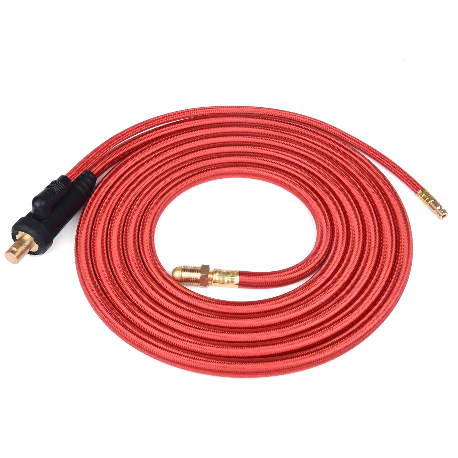 WP26 Quick Connect TIG Welding Torch Gas-Electric Integrated Rubber Hose Cable Wires 35-50 Euro Connector 4M/6M 13.12FT