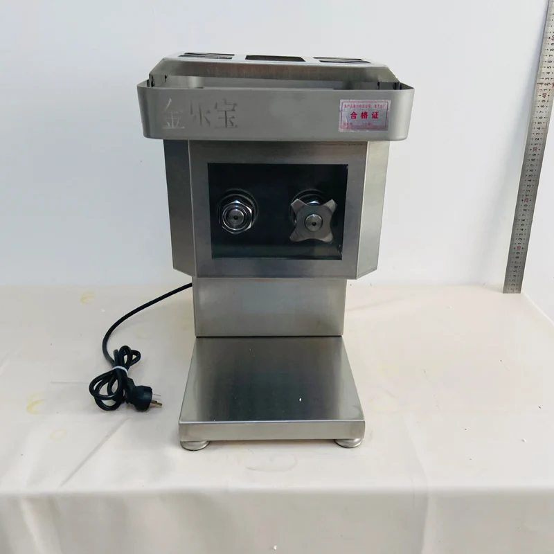 

New Listing Meat Cutting Machine Commercial Fresh Meat Slicer Cutter Machine Stainless Steel Meat Cube Diced Cutting