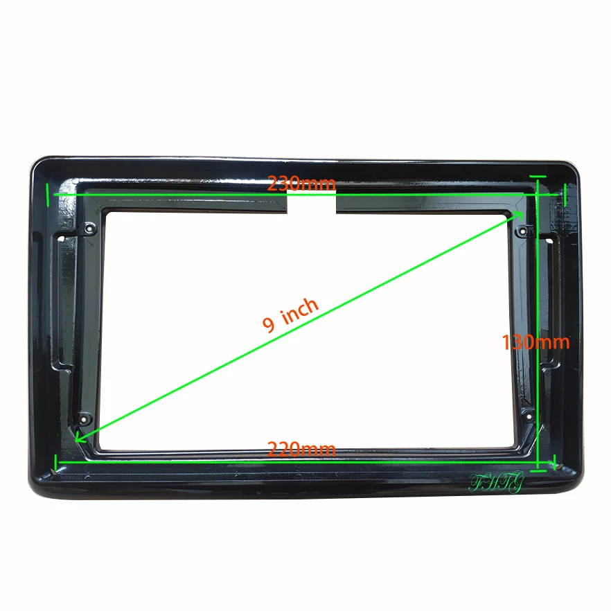 9-дюймовая автомобильная аудио рамка GPS навигация панель автомобиля dvd