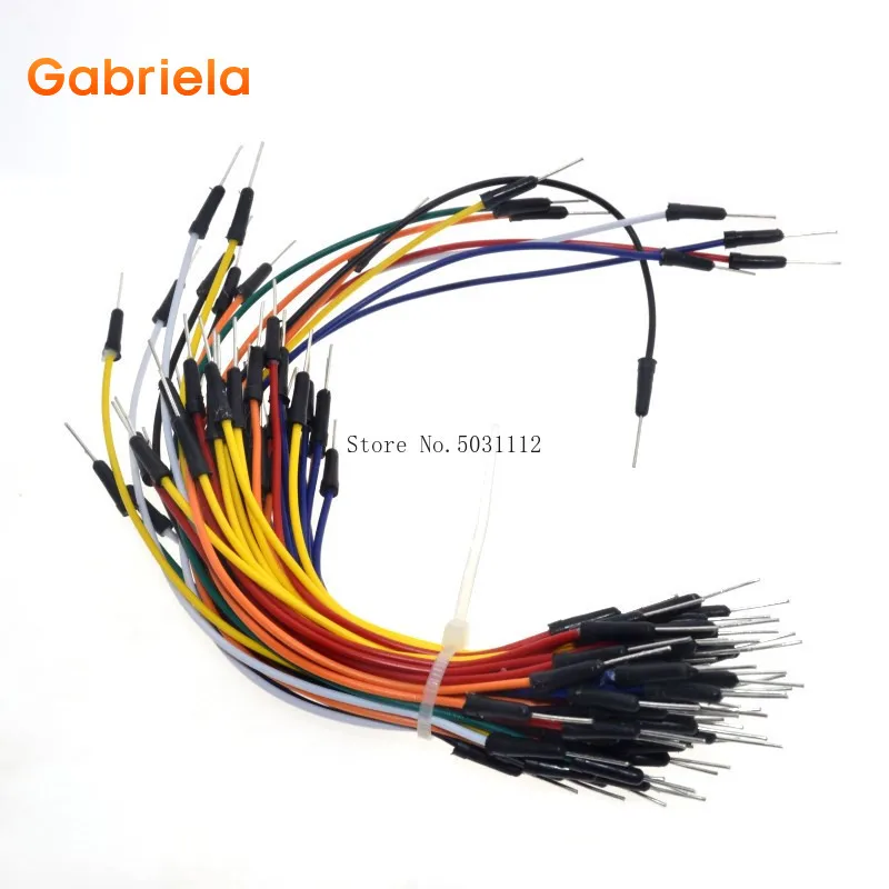 65pcs/sets Male to Flexible Breadboard Line Jumper Cable Wires for Arduino Bread board lines Connecting line Loaf ligation | Обустройство