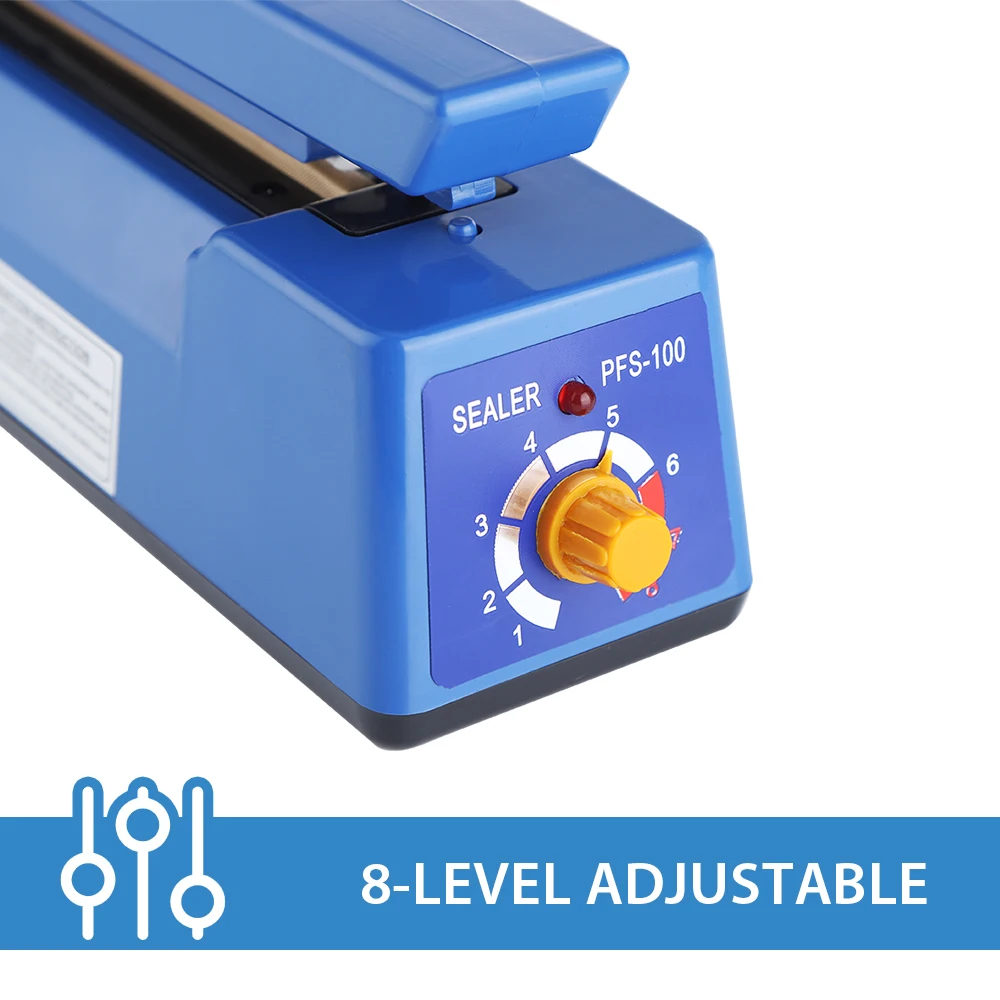 Sealing Machine Electric Heat Sealer Hand Press Vacuum Food Plastic Bag Bobo Ballons Impulse Fast Heat Sealer Packaging Machine 4