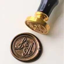 Индивидуальные инициалы печать воска/пользовательские монограммы свадебные печати/свадебные приглашения печать/на заказ Свадебная печать