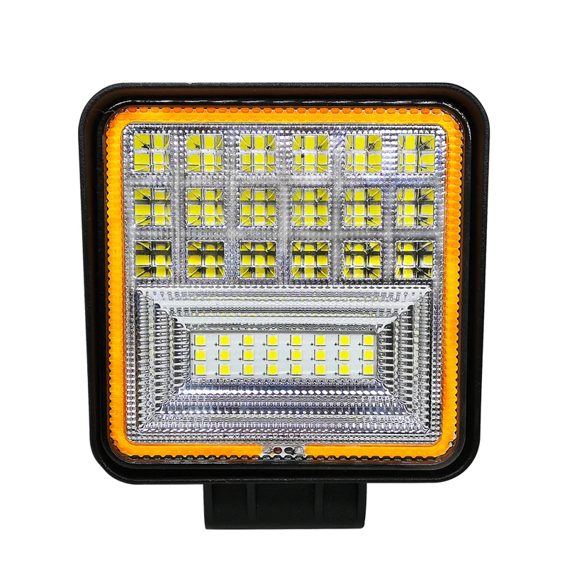ZFZMZBZ Weketor двухцветная Конвертация 3000K 6000k светодиодный 126W рабочий свет бар для внедорожных грузовиков Лодка 4x4 внедорожник ATV УАЗ автобус автомобильная лампа