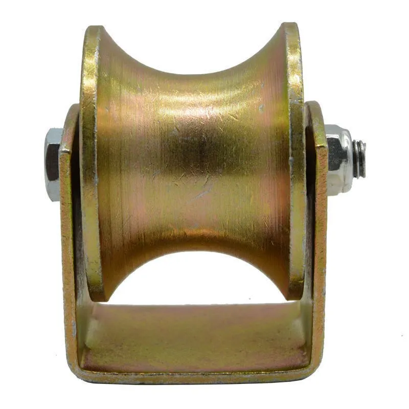 2 SET RUOTA Puleggia Porta Per Cancello Scorrevole Guida Rullo Pista - Foto 5