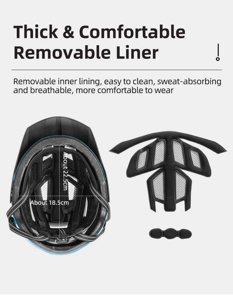 【bundles】 ROCKBROS Electric Bicycle Helmet Men Women Breathable Shockproof MTB Road Bike Motorcycle Safety Helmet Cycling Aero