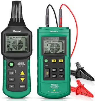 

Locator Tester-Line Pipe-Detector Wire-Cable MS6818 Metal 12V-400V 1set Ac/Dc