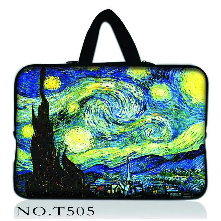 Van Gogh Материнская плата, чехол для ноутбука, сумка для переноски, чехол для 9," 11" 1" 15" 13," 15,6" 1" ноутбука MacBook Air Pro/Dell/Hp - Цвет: Van Gogh