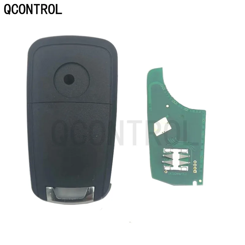 QCONTROL 2/3/4 кнопки 433 МГц автомобиль дистанционного ключа DIY для OPEL/VAUXHALL Corsa E Astra J Insignia Zafira C 2009