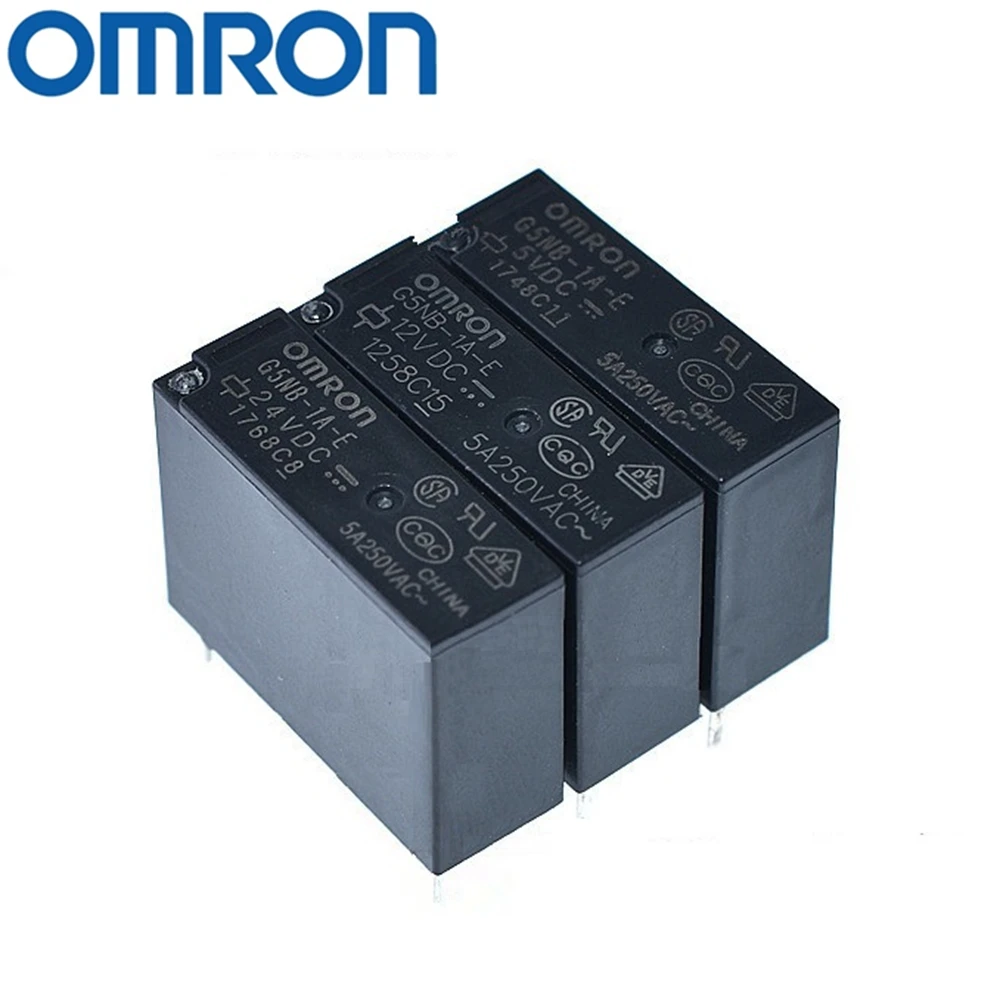 5PCS X OMRON Power Relays G5NB-1A-12VDC G5NB-1A-DC12V 12VDC4PIN 3A