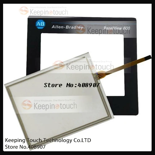 Для Panelview 600 2711PC-T6C20D8 сенсорный экран дигитайзер защитный