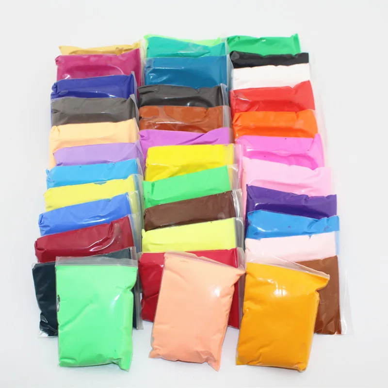 

36 Color Light Clay Air Dry Polymer Plasticine Modelling Clay Super Light DIY Soft Creative Handgum Educational Playdough Toys