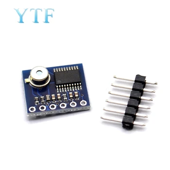 

IR human infrared thermometer MLX90615 non-contact thermometer module serial output data directly