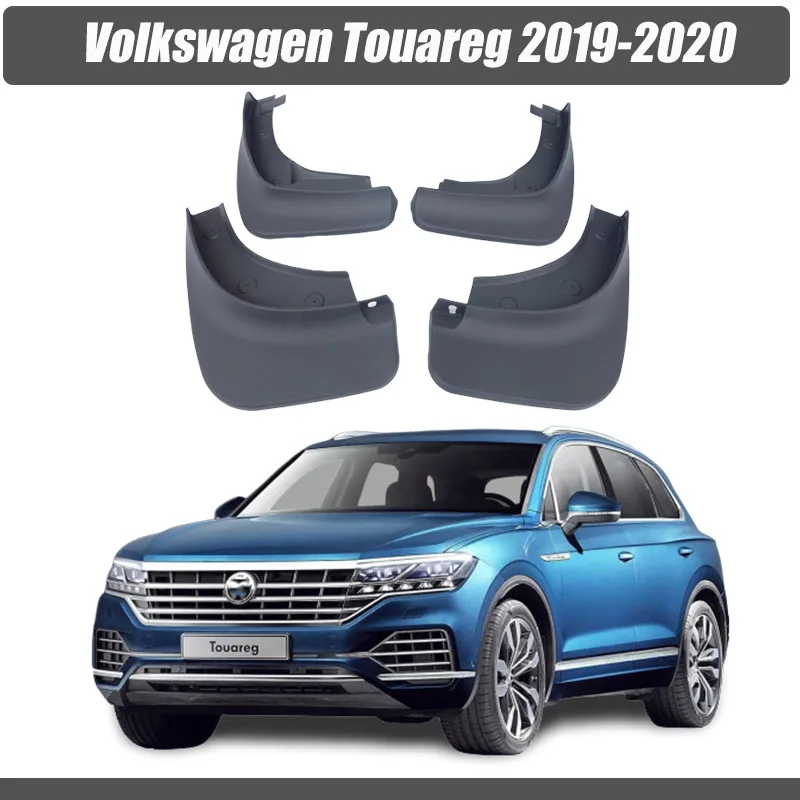 Брызговики для Volkswagen VW Touareg Rline крылья 2006- Брызговики авто аксессуары 4 шт - Цвет: touareg 2019-2020