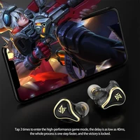 KZ SK10 Pro TWS Bluetooth 5.2 Wireless Hybrid Earphones QCC3040 APTX HiFi Game Earbuds Noise Cancelling Sport Headset Z1 PRO SKS - Image 4