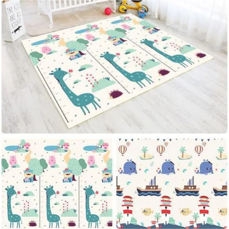 New Baby Crawling Mat Thick Living Room Children's Home Foam Animals Play Mat Moisture-proof Game Gym Rug Kids Carpet