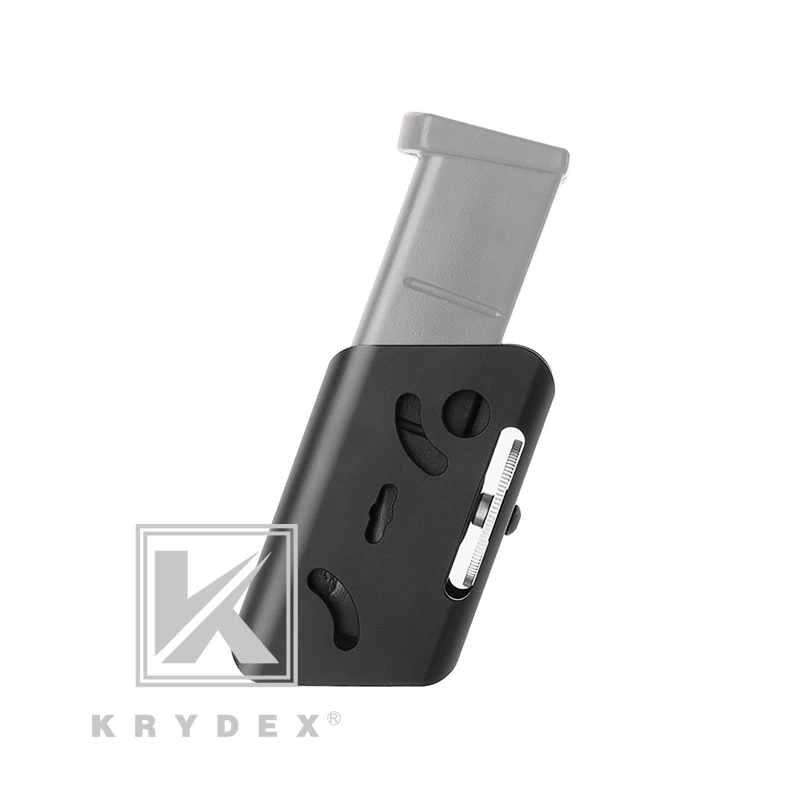 KRYDEX IPSC алюминиевый журнал кобура маг USPSA соревнования съемки мульти-Угол регулировки скорости шутер пистолет подсумок