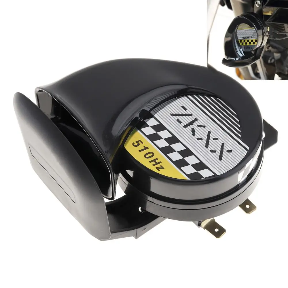 

12V 30W Single Sound Auto Car Snail Horn Waterproof Electric Loud Air Siren for Vehicle Motorcycle Bicycle Automobile