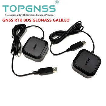 

TOPGNSS 2PCS rtk gps gnss receiver output NMEA0183 RTCM cable 2m USB PL2303 connector TOP608 USB GLONASS BDS GALILEO QZSS