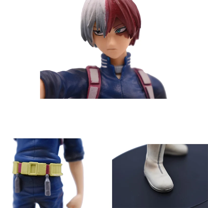 17-20 cm Anime Figure My Hero Academia PVC Smack Izuku Midoriya Shouto Todoroki Katsuki Boku Amazing Heros Toys Dolls Gift