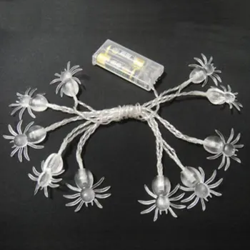 

Holiday Decoration Lights Transparent Spider String Lights Halloween String Lights Ghost Festival LED String Lights