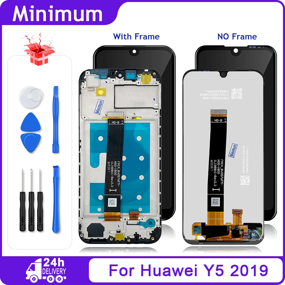 5 71 &quotдля Huawei Y5 2019 AMN-LX9 AMN-LX1 AMN-LX2 AMN-LX3 ЖК-дисплей сенсорный экран дигитайзер для